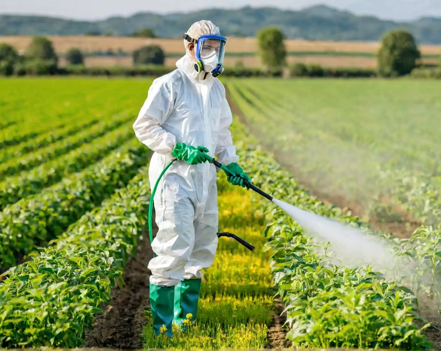Fungicides with Protective Gear